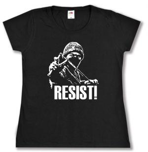 tailliertes T-Shirt: Resist!