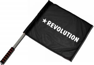Fahne / Flagge (ca. 40x35cm): Revolution