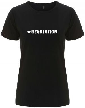 tailliertes Fairtrade T-Shirt: Revolution