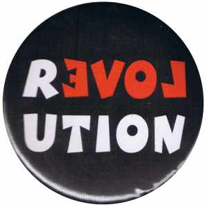 25mm Button: Revolution Love