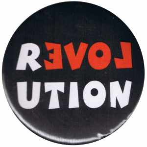 50mm Button: Revolution Love