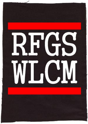 Rückenaufnäher: RFGS WLCM