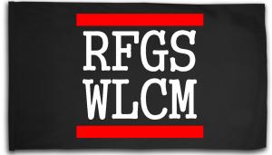 Fahne / Flagge (ca. 150x100cm): RFGS WLCM
