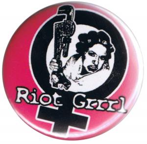 25mm Button: Riot Grrrl