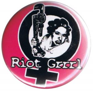 25mm Magnet-Button: Riot Grrrl