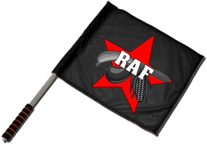 Fahne / Flagge (ca. 40x35cm): Rohkost Armee Fraktion