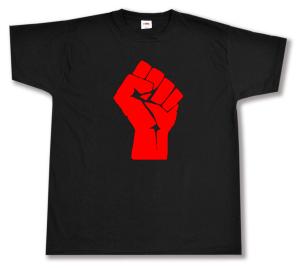 T-Shirt: Rote Faust