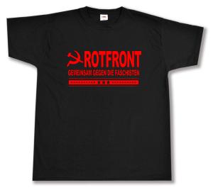 T-Shirt: Rotfront - Gemeinsam gegen die Faschisten