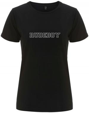 tailliertes Fairtrade T-Shirt: Rudeboy