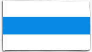 Fahne / Flagge (ca. 150x100cm): Russische Antikriegsfahne (weiß/blau/weiß)