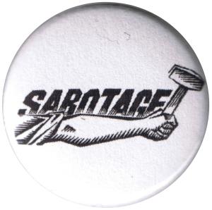 50mm Magnet-Button: Sabotage Hammer
