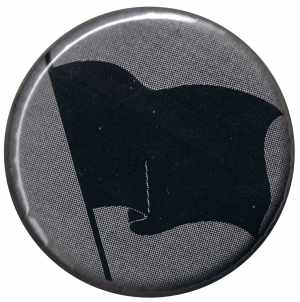 50mm Magnet-Button: Schwarze Fahne