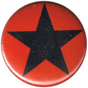 25mm Button: Schwarzer Stern