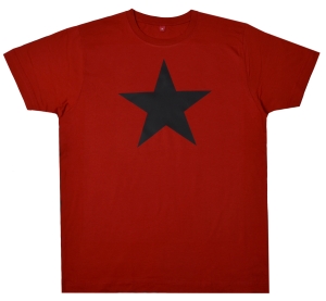 Fairtrade T-Shirt: Schwarzer Stern