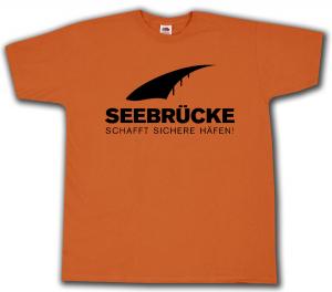 T-Shirt: Seebrücke (schwarz)