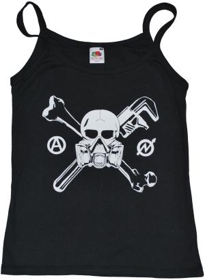 Trägershirt: Skull - Gasmask