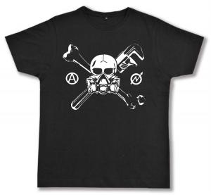 Fairtrade T-Shirt: Skull - Gasmask