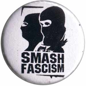 25mm Magnet-Button: Smash Fascism