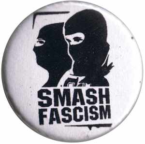 25mm Button: Smash Fascism