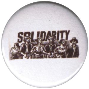 50mm Magnet-Button: Solidarity