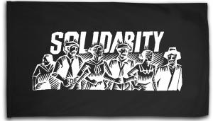 Fahne / Flagge (ca. 150x100cm): Solidarity