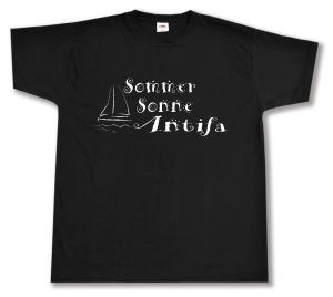 T-Shirt: Sommer Sonne Antifa