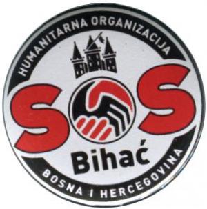 37mm Magnet-Button: SOS Bihac