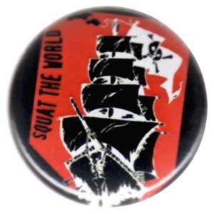 25mm Button: squat the world