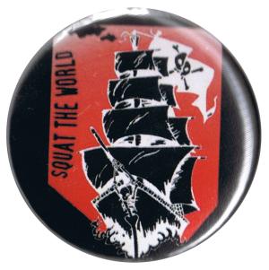 37mm Button: squat the world