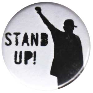25mm Button: Stand up