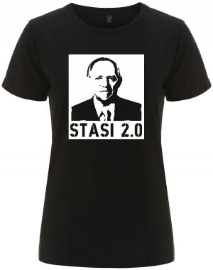 tailliertes Fairtrade T-Shirt: Stasi 2.0
