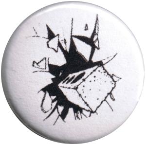 25mm Magnet-Button: Stein durch Scheibe
