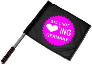 Fahne / Flagge (ca. 40x35cm): Still not loving Germany!