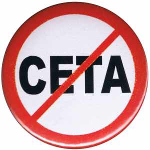 37mm Magnet-Button: Stop CETA