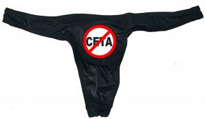 Herren Stringtanga: Stop CETA