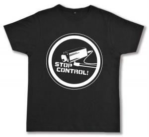 Fairtrade T-Shirt: Stop Control Kamera
