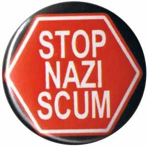 37mm Button: Stop Naziscum