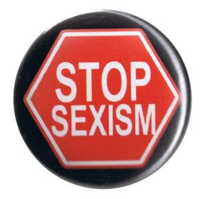 37mm Button: Stop Sexism
