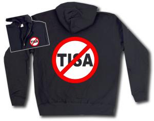 Kapuzen-Jacke: Stop TISA