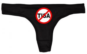 Frauen Stringtanga: Stop TISA