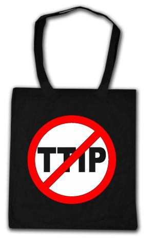 Baumwoll-Tragetasche: Stop TTIP