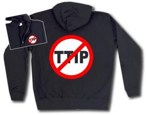 Kapuzen-Jacke: Stop TTIP