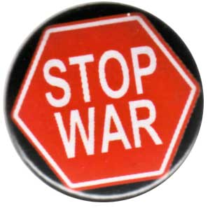 25mm Magnet-Button: Stop War