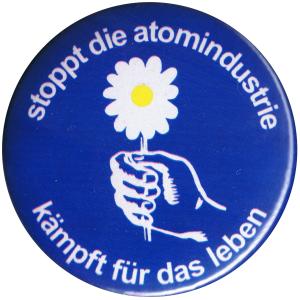 50mm Magnet-Button: Stoppt die Atomindustrie