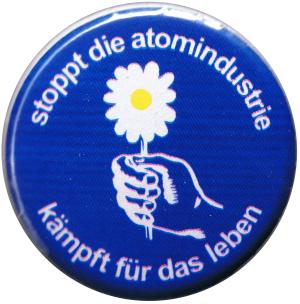 37mm Magnet-Button: Stoppt die Atomindustrie
