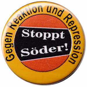 37mm Button: Stoppt Söder!
