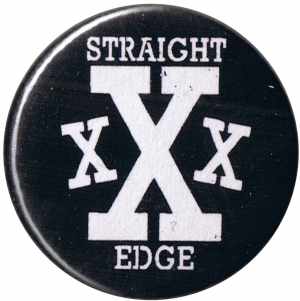 25mm Magnet-Button: Straight Edge
