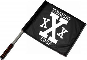 Fahne / Flagge (ca. 40x35cm): Straight Edge