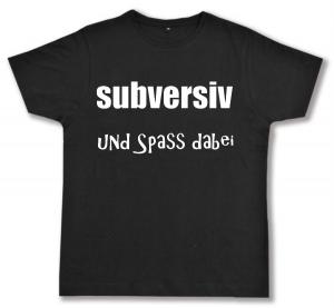 Fairtrade T-Shirt: subversiv und Spass dabei