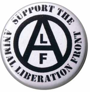 37mm Magnet-Button: support the Animal Liberation Front